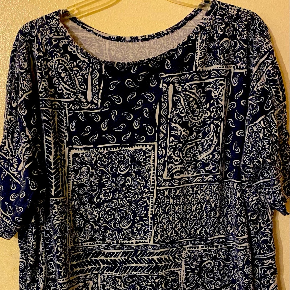 Woman Within top, size 3x, gently worn